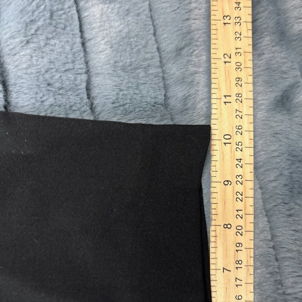 Michael Kors Womens Black Tailored Dress Pants Gold Hardware Size 12 Stretch